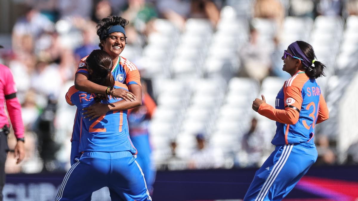 Sree Charani takes four wickets on WT20I debut during India Women vs England Women opener